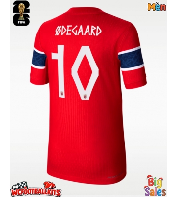 Norway Martin Odegaard #10 Replica Home Stadium Shirt World Cup 2026 Short Sleeve